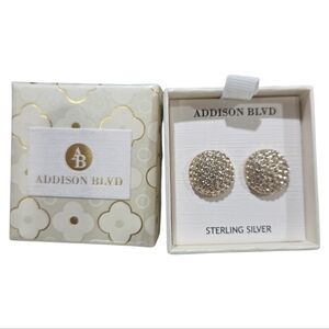 💛▪️Addison Blvd ▪️Gold Sterling Silver Earrings